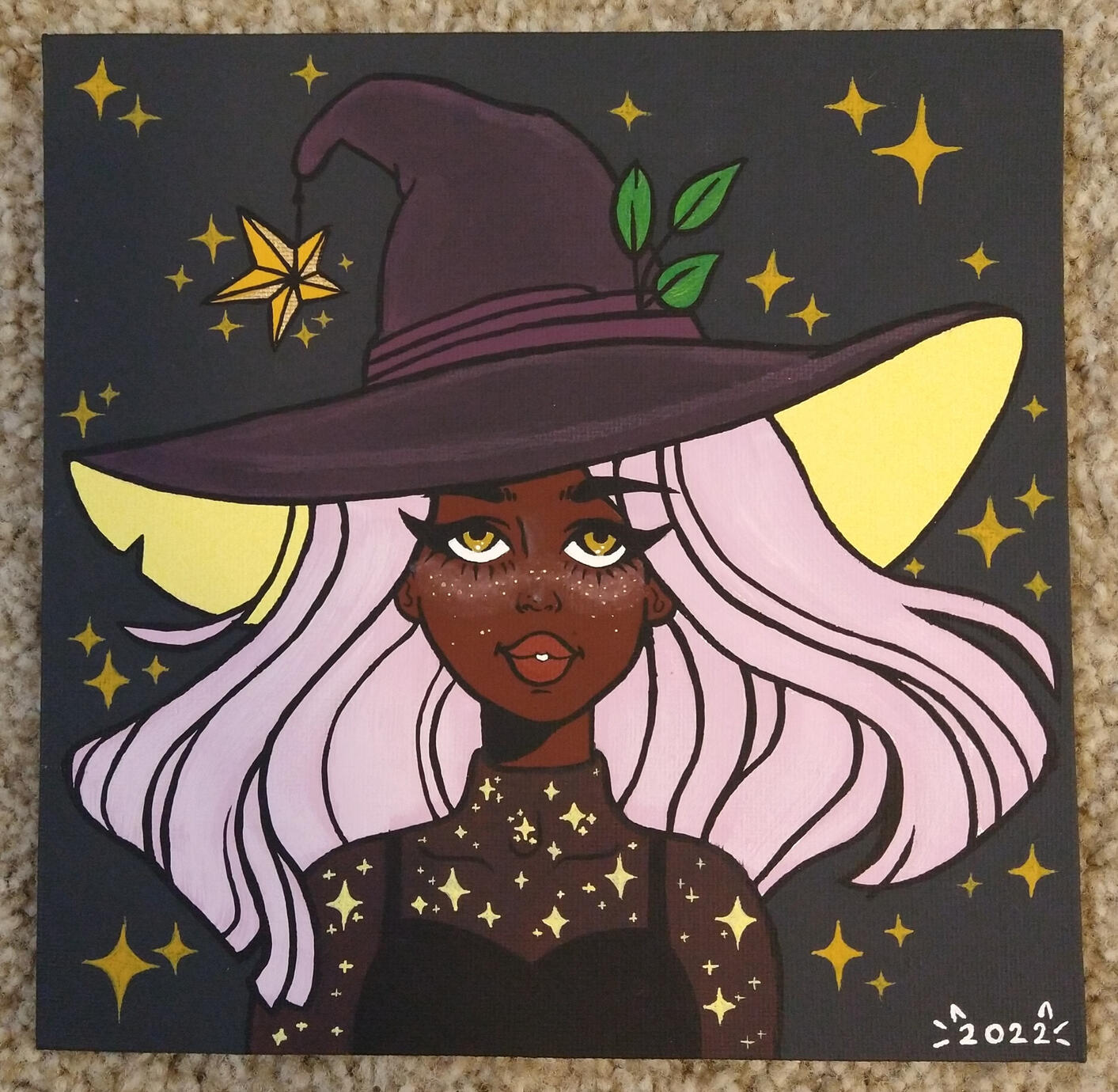 Black Girl Magic: Lavender original