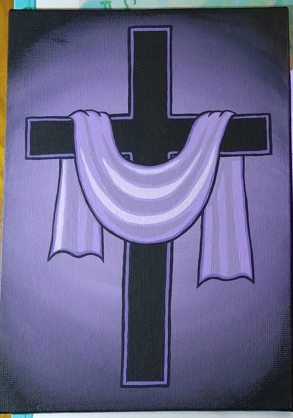 Cross: Purple