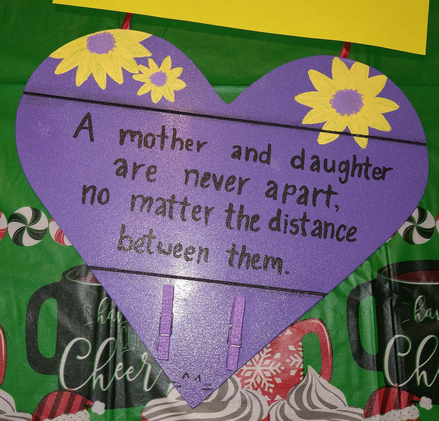 Mother's Day Painted Heart