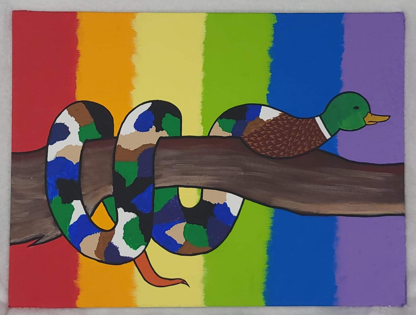 Mallard Snuck: Rainbow