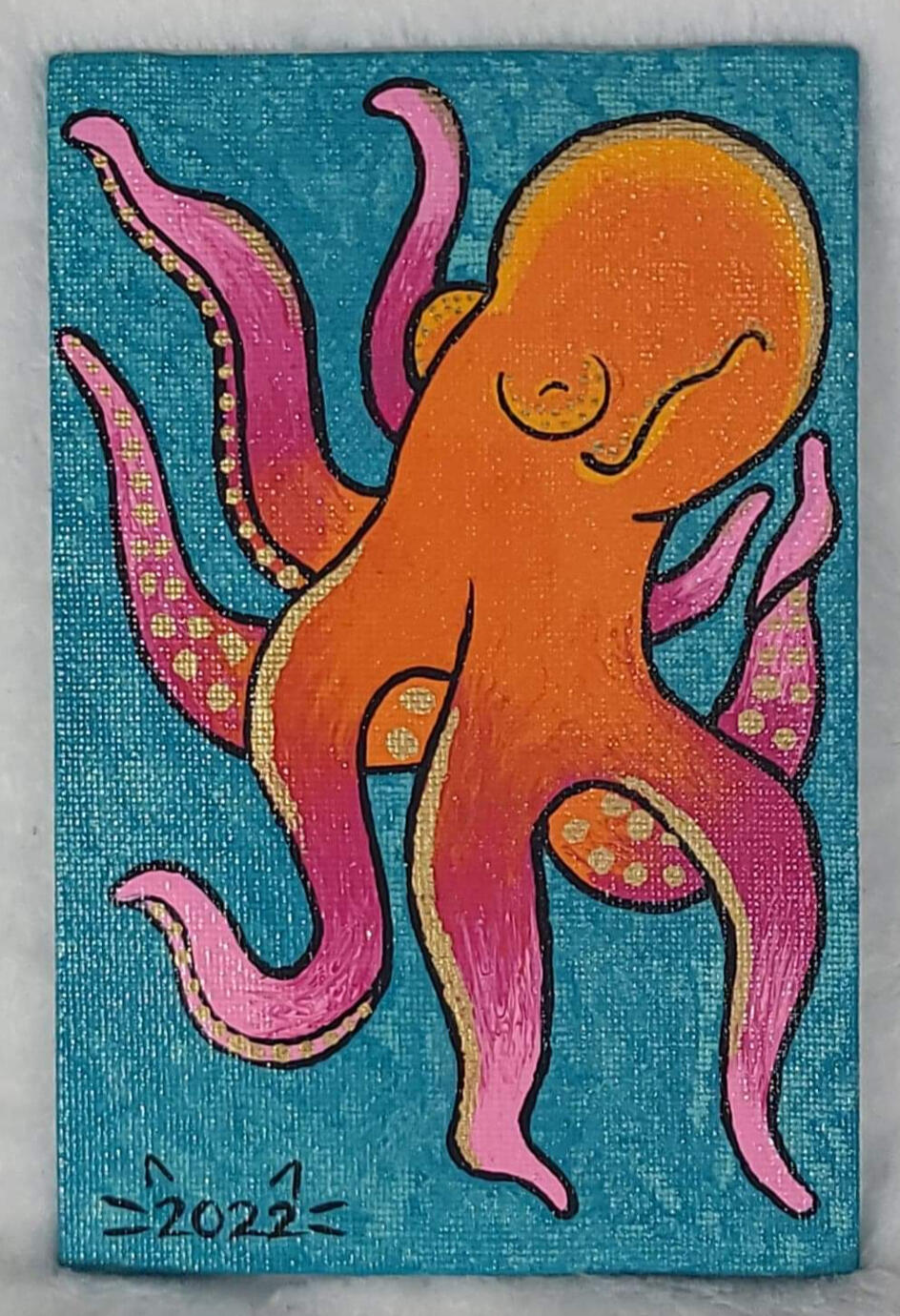 Octopus: Orange