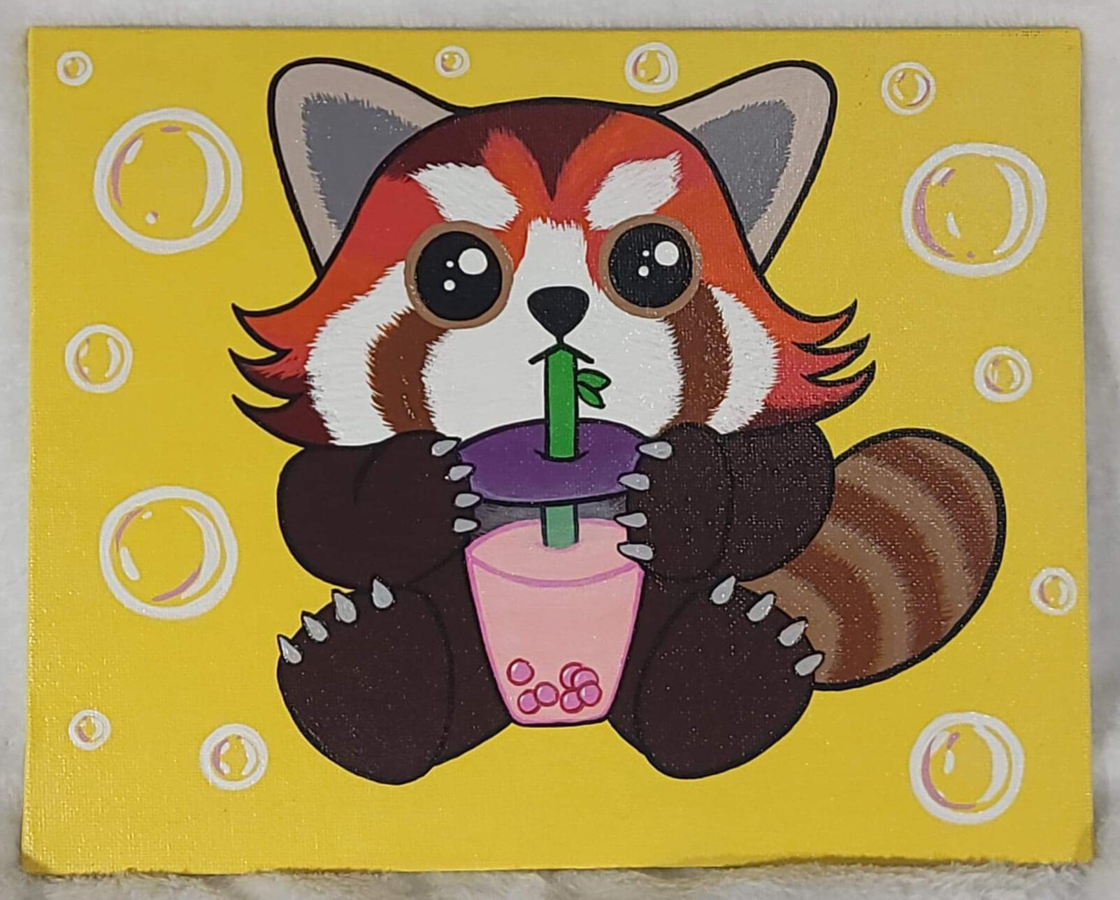 Red Panda Boba Bear
