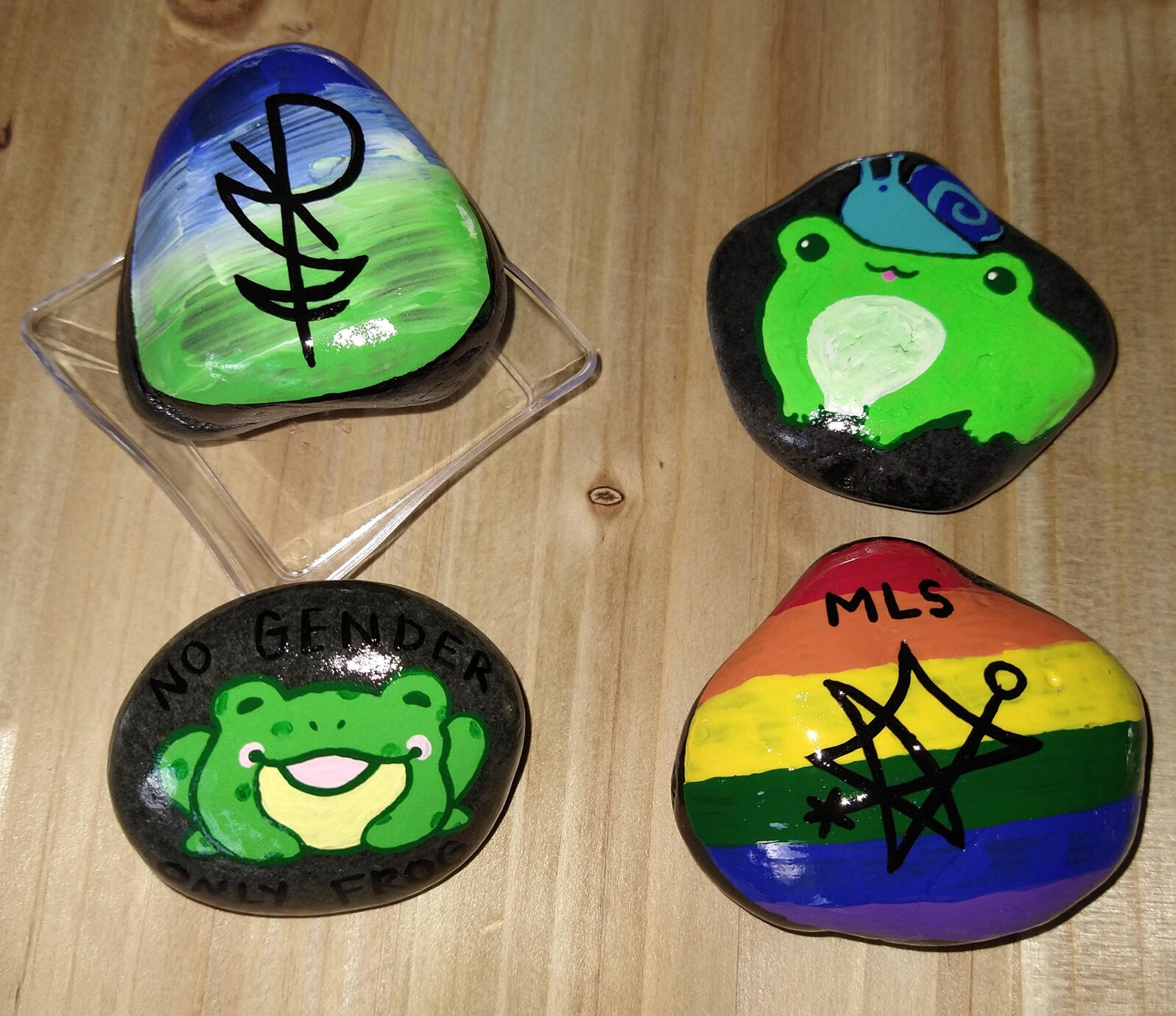 Rocks: Frogs and Sigils