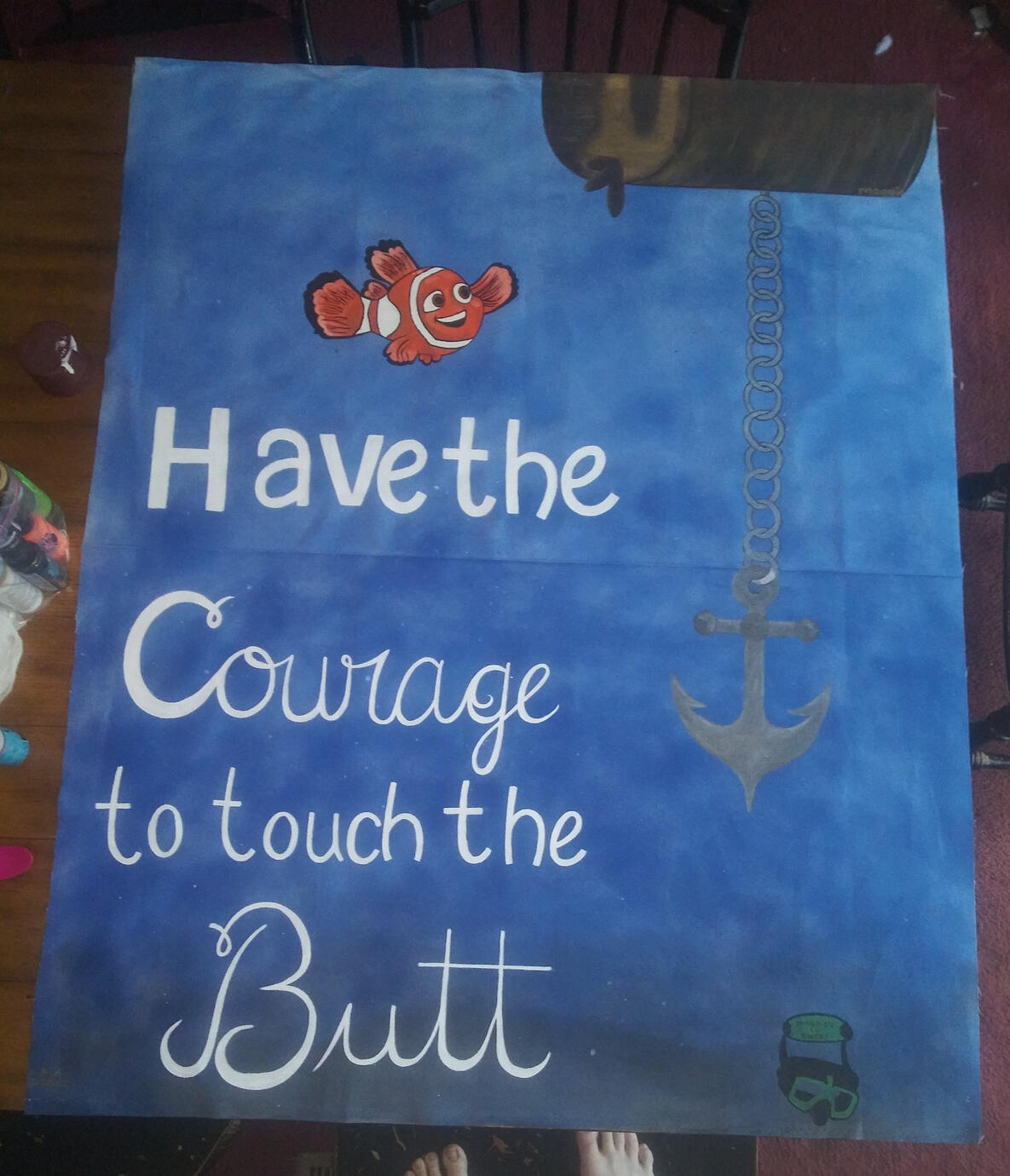 Touch the Butt: Tapestry