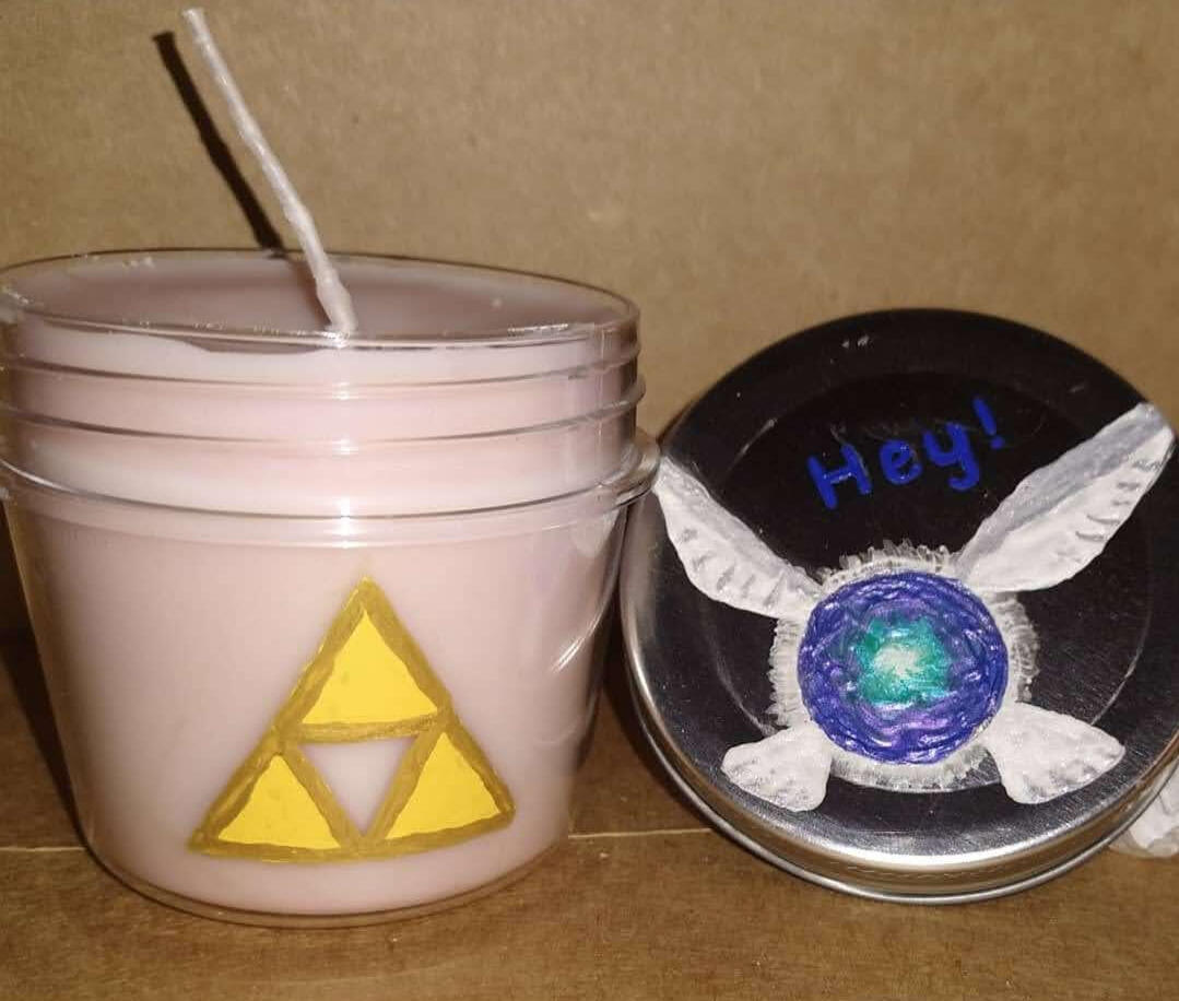 Zelda Fairy candle