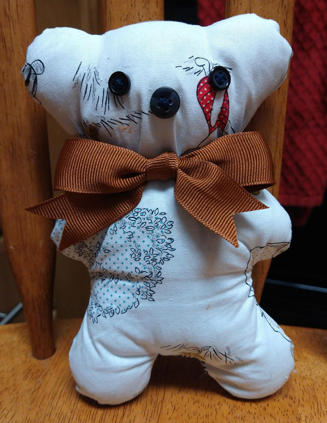 Hand Sewn Teddy Bear